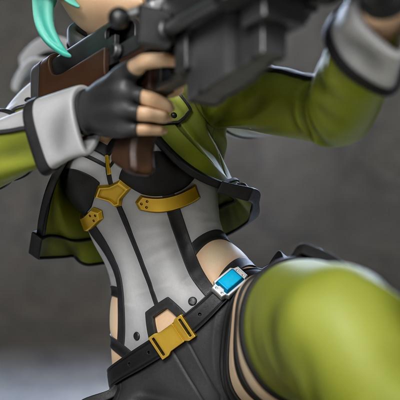 Azerama旗下3D打印模型：Sinon角色精品模型|Azerama – Sinon – 3D Print Model STL