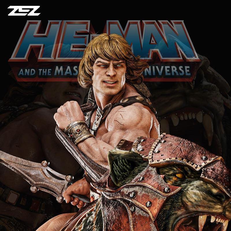 ZEZ工作室 He-Man 3D打印模型|ZEZ Studios – He-Man – 3D Print Model STL