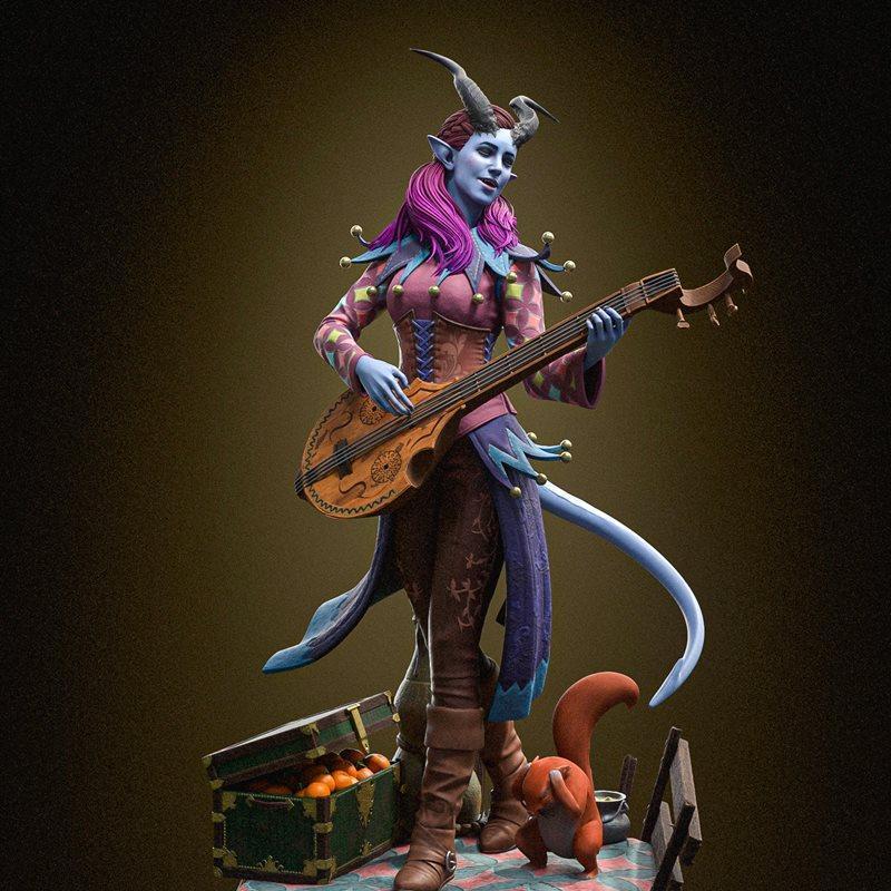 H3LL创作组 - 朱丽娅 - 3D打印模型|h3LL creator – Alfira – 3D Print Model STL