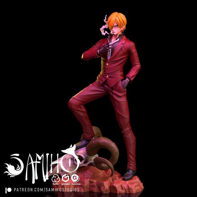 Samiho Studios - 三笠 - 3D打印模型|Samiho Studios – Sanji – 3D Print Model STL