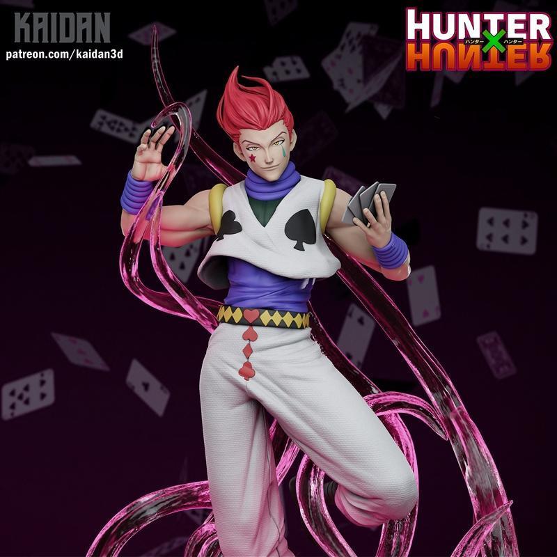Kaidan 3D打印模型：Hisoka角色精细复刻版|Kaidan – Hisoka – 3D Print Model STL