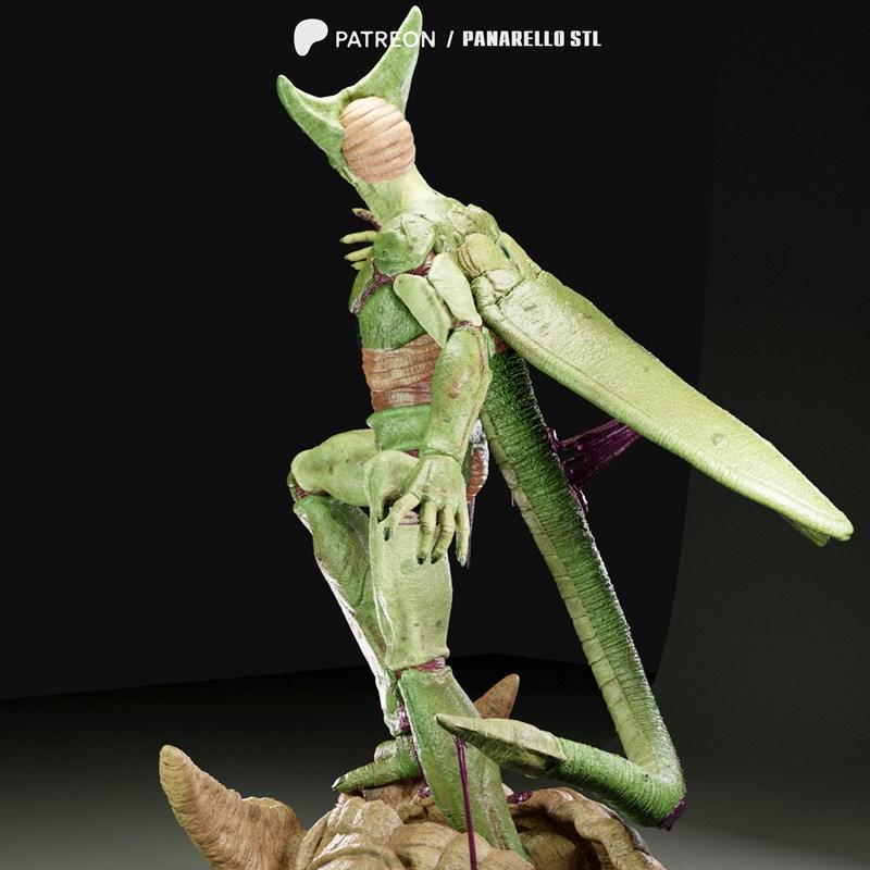 Panarello 3D打印模型：Cell角色立体模型|Panarello – Cell – 3D Print Model STL