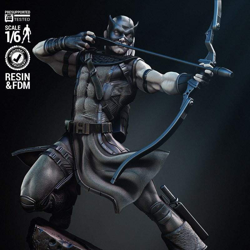 黑寡妇2024雕塑 3D打印模型 STL|Wicked – Hawkeye 2024 Sculpture – 3D Print Model STL