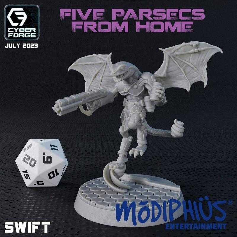 Cyber Forge——五光年之外的3D打印模型|Cyber Forge – Five Parsecs from Home July 2023 – 3D Print Model STL