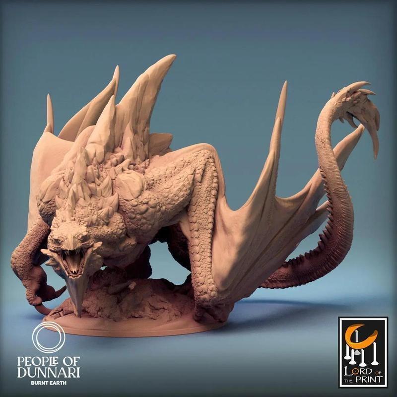 邓纳里之王——《3D打印模型》|Lord of the Print – People Of The Dunnari March 2024 – 3D Print Model STL