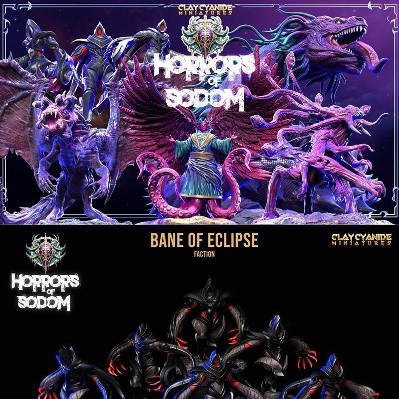 苏门答腊噩梦 3D打印迷你模型|Clay Cyanide Miniatures – Horrors of Sodom March 2024 – 3D Print Model STL