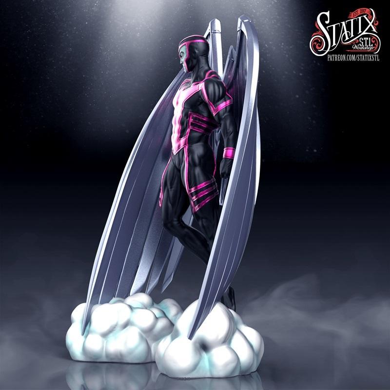 Statix - 阿尔法天使 - 3D打印模型|Statix – Archangel – 3D Print Model STL