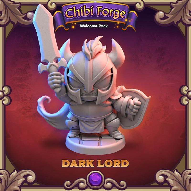 Chibi Forge二月2024欢迎礼包——3D打印模型集合|Chibi Forge – Welcome Pack February 2024 – 3D Print Model STL