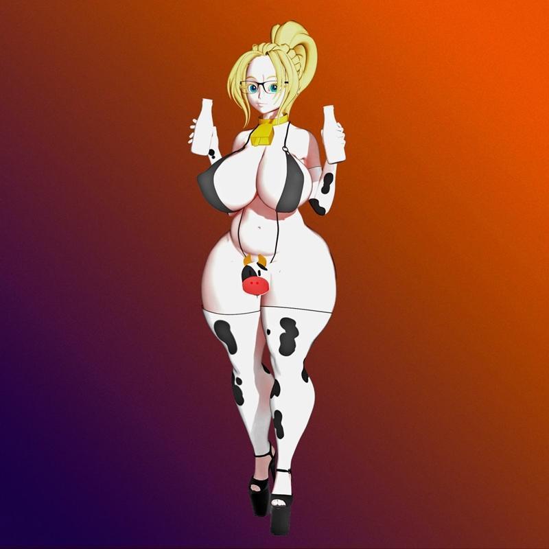 3D打印模型：Cow动漫角色造型|Cow – 3D Print Model STL