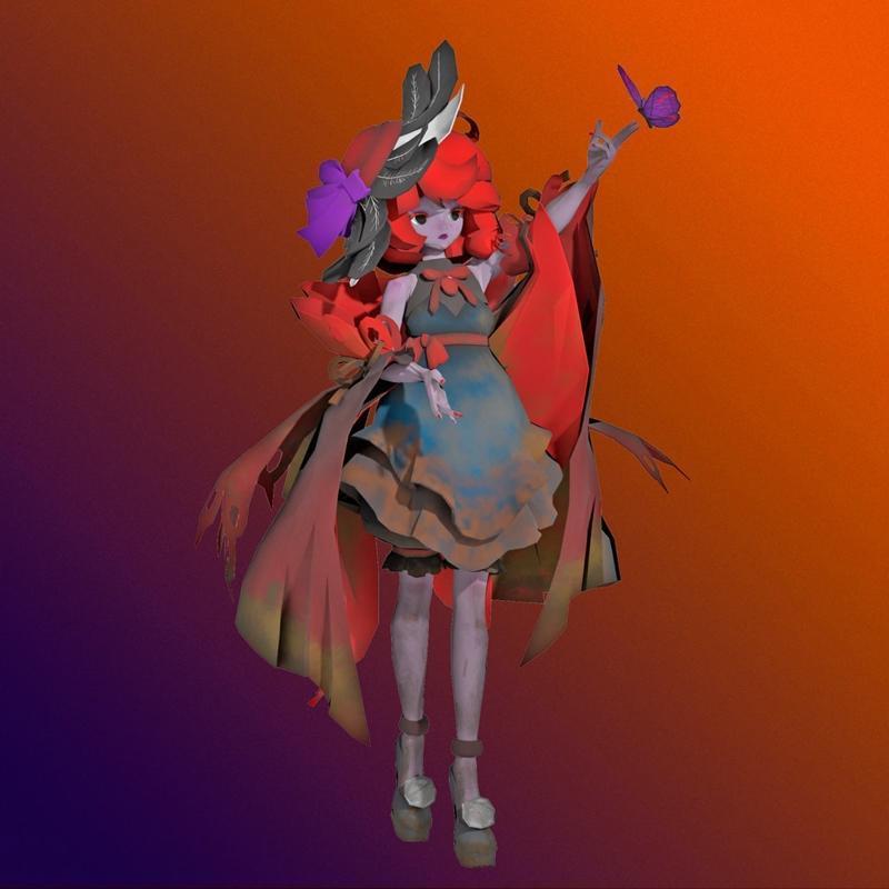 脏乱纹理项目 - 3D打印模型 - 动漫游戏角色|Dirty Textured Project – 3D Print Model STL