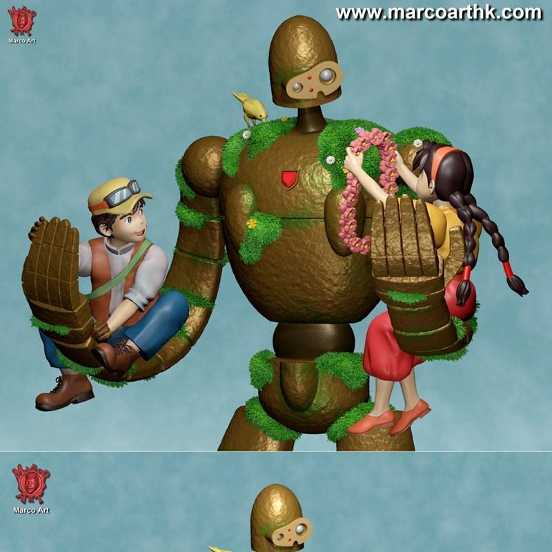 Marco Art - 飞城 - 3D打印模型|Marco Art – Skycity – 3D Print Model STL