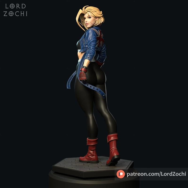 Lord Zochi - Cammy 白色角色 3D打印模型|Lord Zochi – Cammy White – 3D Print Model STL