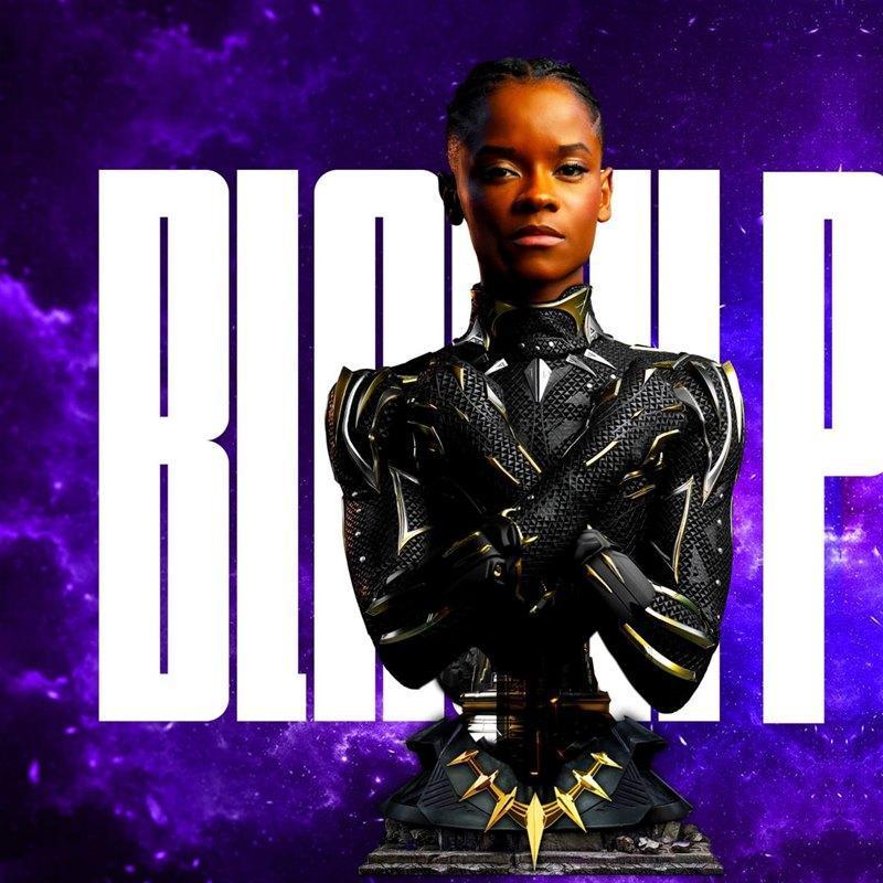 黑豹谢里3D打印模型|Wicked – Black Panther Shuri Bust Portrait – 3D Print Model STL