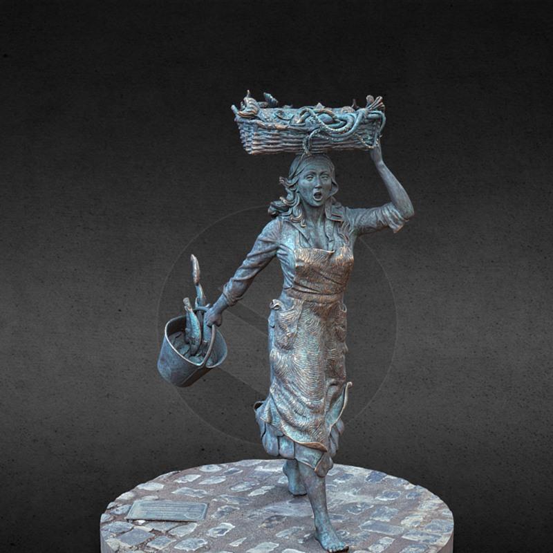 捕捞者 - La Pescadora 3D打印模型|La Pescadora – 3D Print Model STL