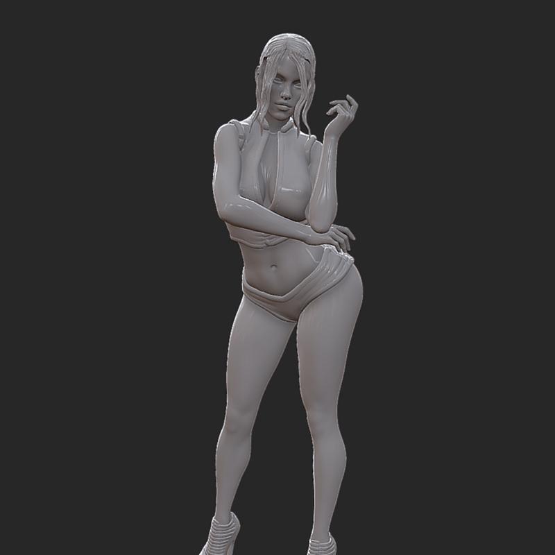 3D打印舞者女性模型|Dancer woman – 3D Print Model STL