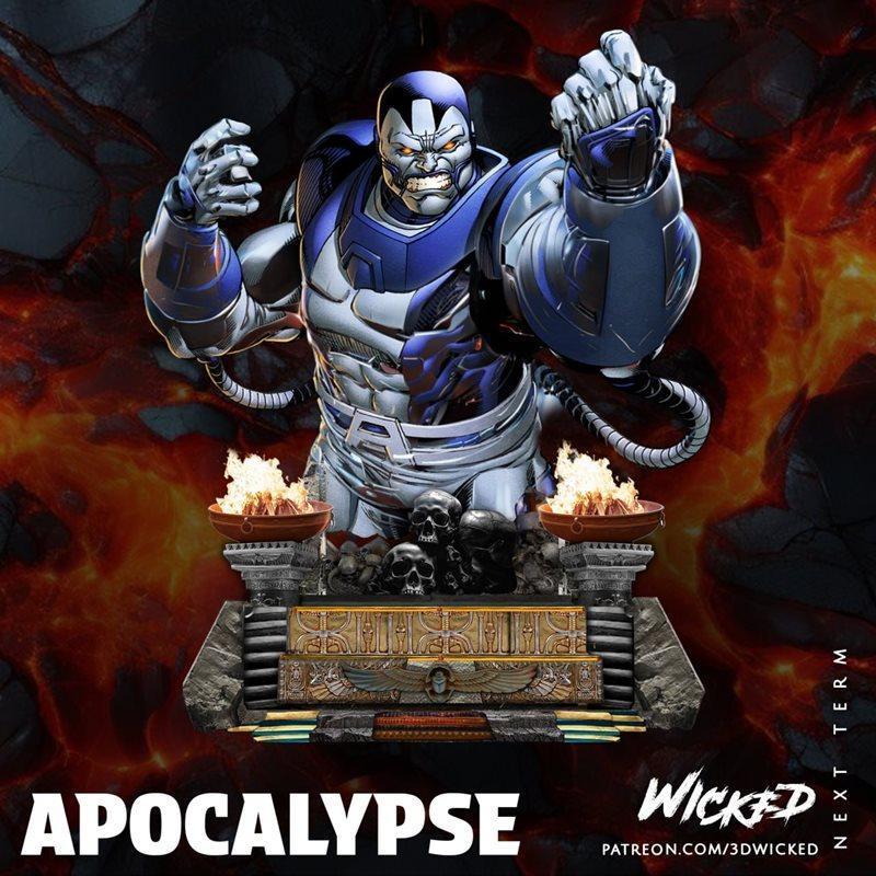 Wicked Apocalypse 系列3D打印模型|Wicked – Apocalypse Bust – 3D Print Model STL