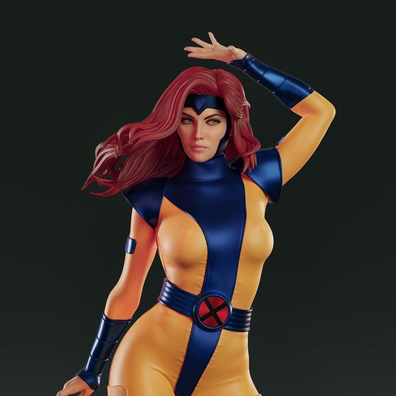 Abe3D - 金刚狼 - 3D打印模型|Abe3D – Jean Grey – 3D Print Model STL