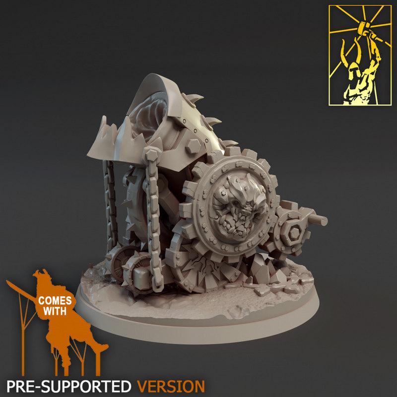 熔炉工坊——3D打印模型：Mortar the Smelter|Mortar the Smelter – 3D Print Model