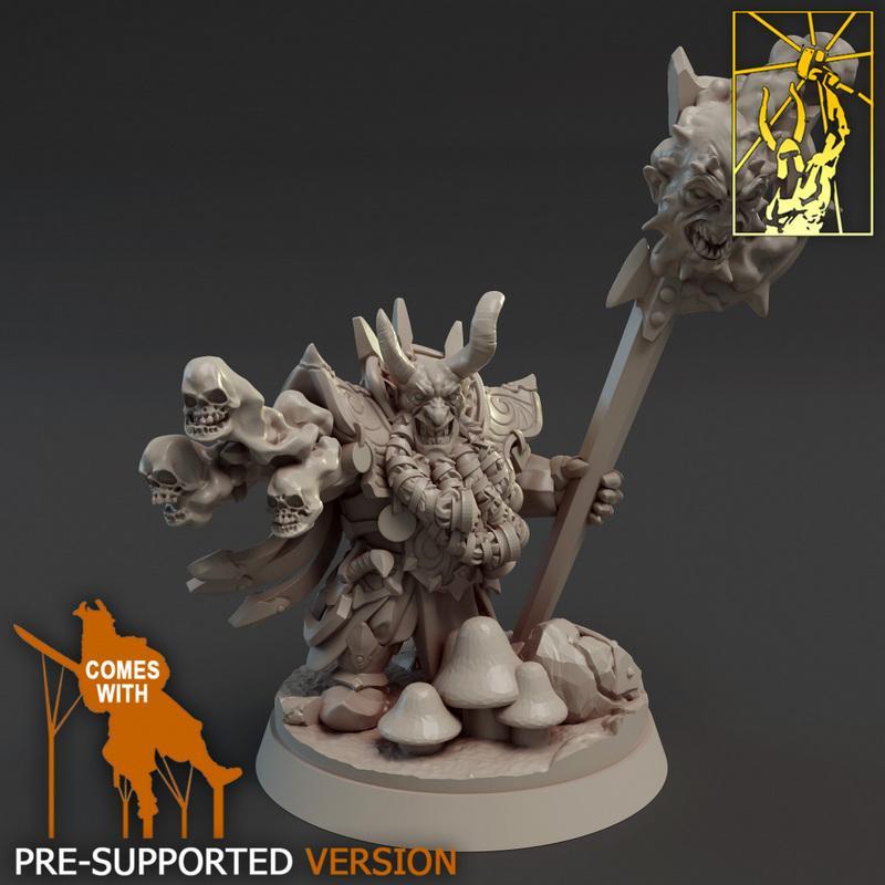Kashtan战灵 3D打印模型|Kashtan Warlock – 3D Print Model