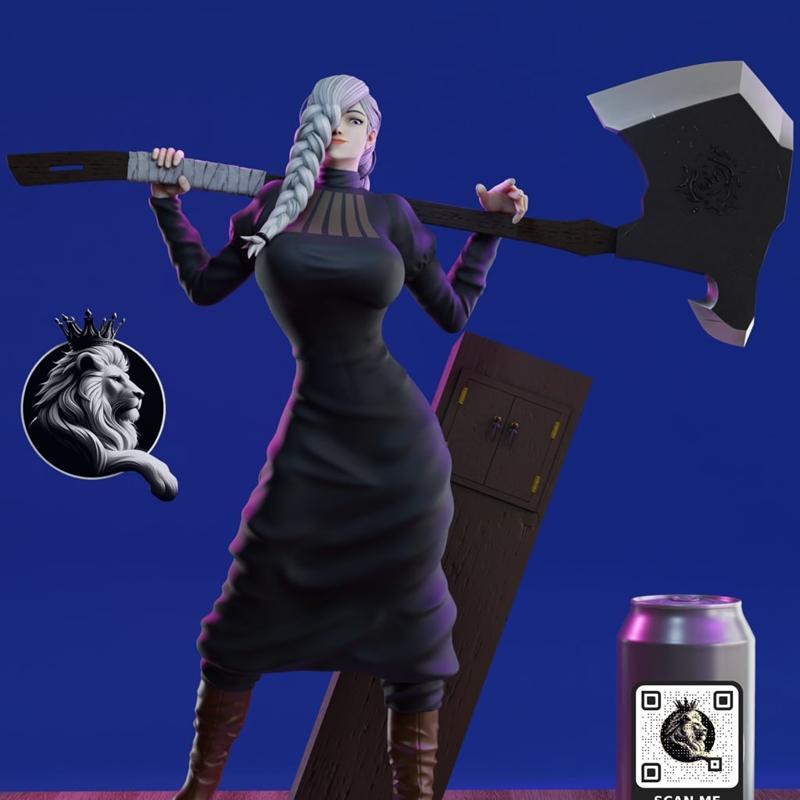 LionRealm Studio - 3D打印模型 - Mei Mei|LionRealm Studio – Mei Mei – 3D Print Model STL