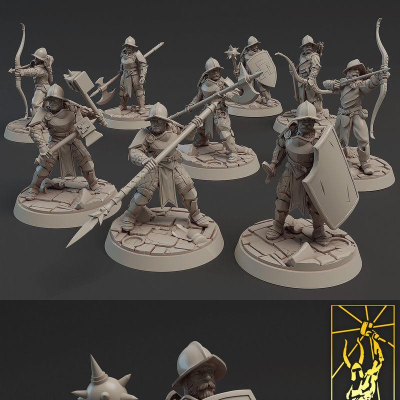 古都时计——3D打印模型|Old City Watch – 3D Print Model