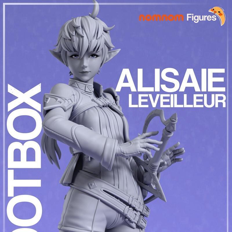 Nomnom Figures - Alisaie Leveilleur - 3D打印模型|Nomnom Figures – Alisaie Leveilleur – 3D Print Model STL