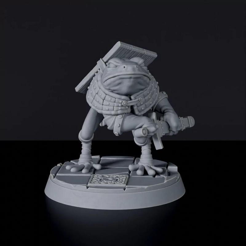 隐匿突袭者——3D打印模型|Croak The Ambusher – 3D Print Model