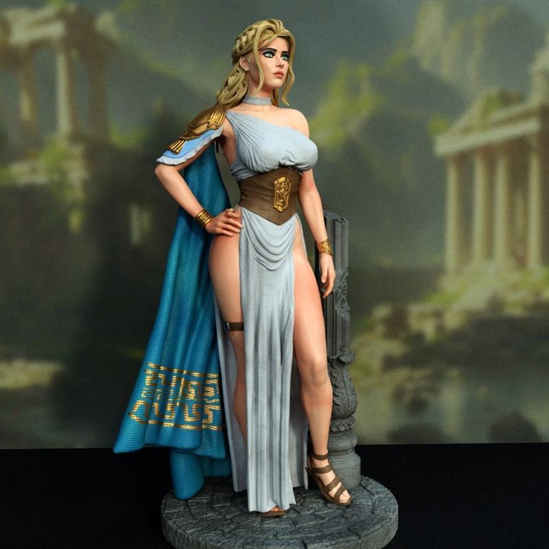独家呈现——希腊女神 3D打印模型 STL|Exclusive – Greek woman – 3D Print Model STL