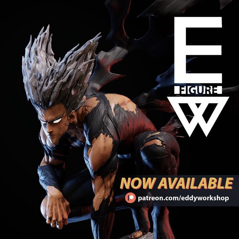 Eddy Workshop - 嘉罗 - 3D打印模型|Eddy Workshop – Garou – 3D Print Model STL