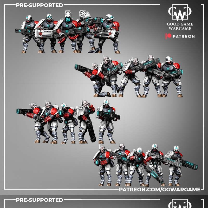 好游戏《夺魂》（Donghu Tau）3D打印模型|Good Game Wargame – Dōnghú (Donghu Tau) – 3D Print Model