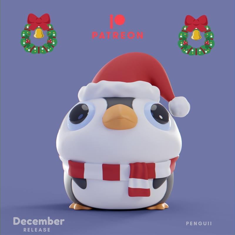 Grumpii十二月2023设计——3D打印模型|Grumpii – December 2023 Designs – 3D Print Model STL