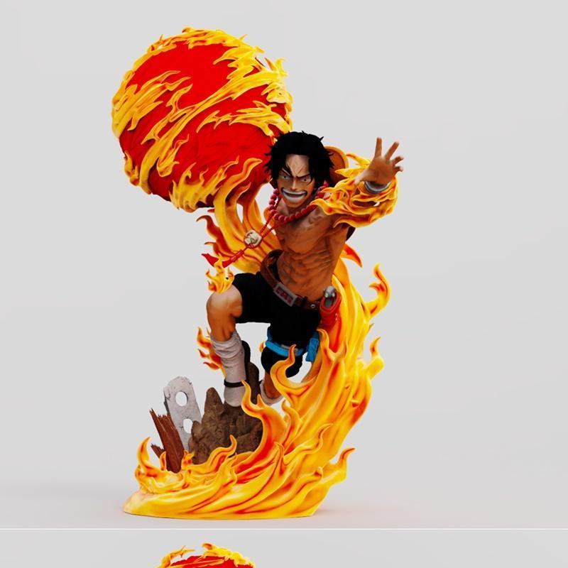 《海贼王》草帽一伙-乔巴-3D打印模型|Portgas D. Ace One Piece – 3D Print Model STL