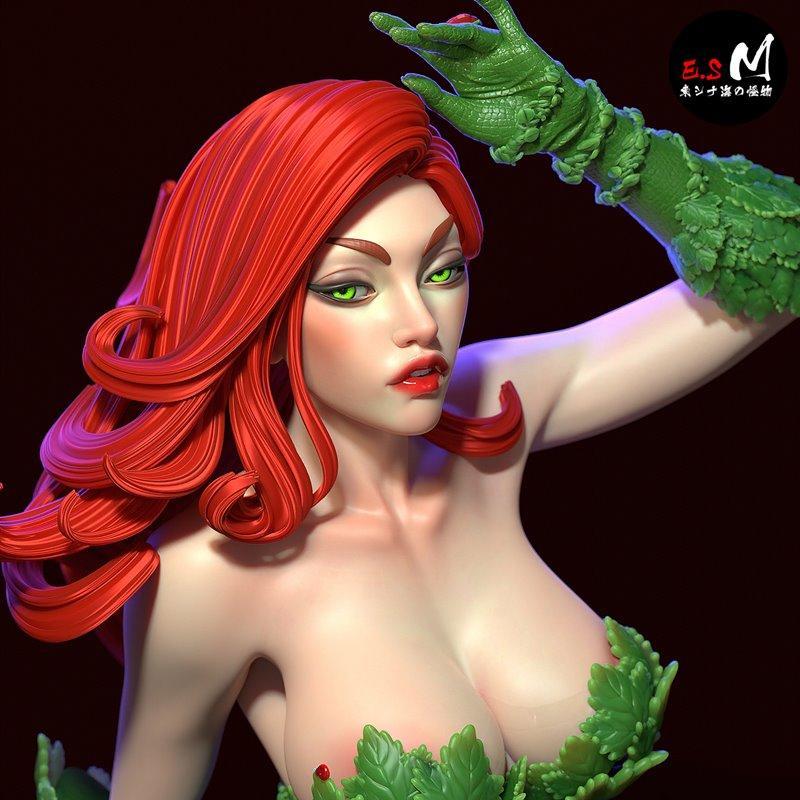 E.S怪物——毒藤——3D打印模型|E.S Monster – Poison Ivy – 3D Print Model STL