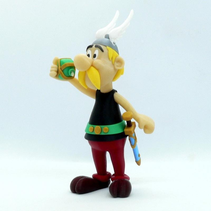 阿斯特里克斯 3D打印模型 STL|Asterix – 3D Print Model STL