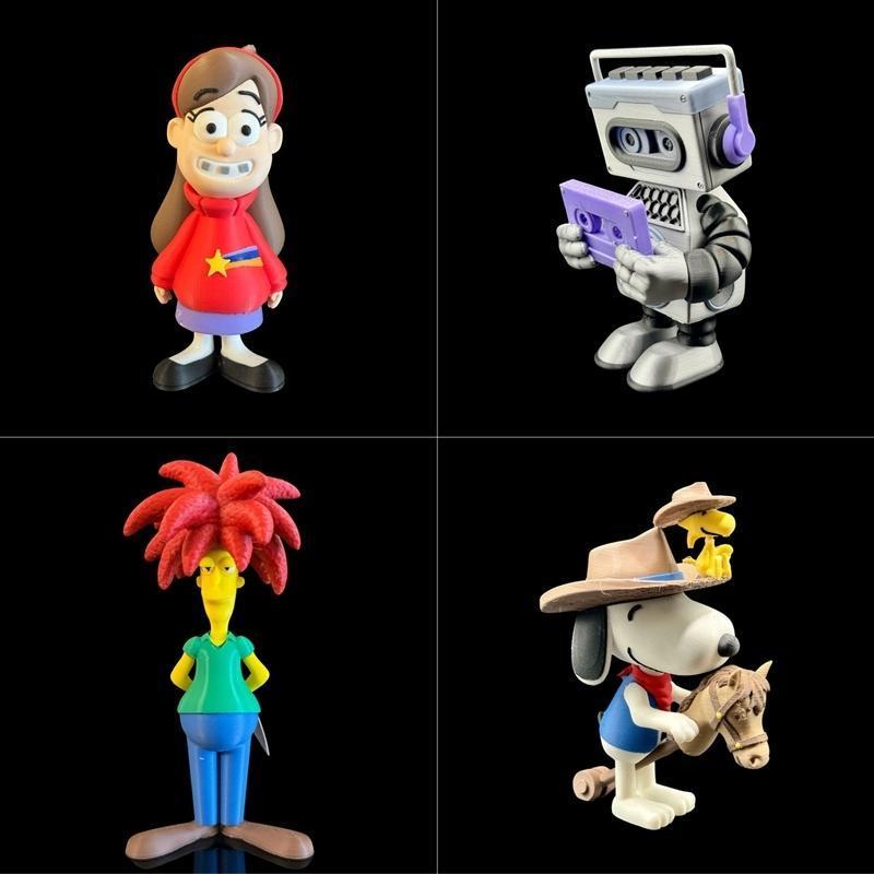 2024年3月新品发布——3D打印模型STL文件|Figurines March 2024 Release – 3D Print Model STL