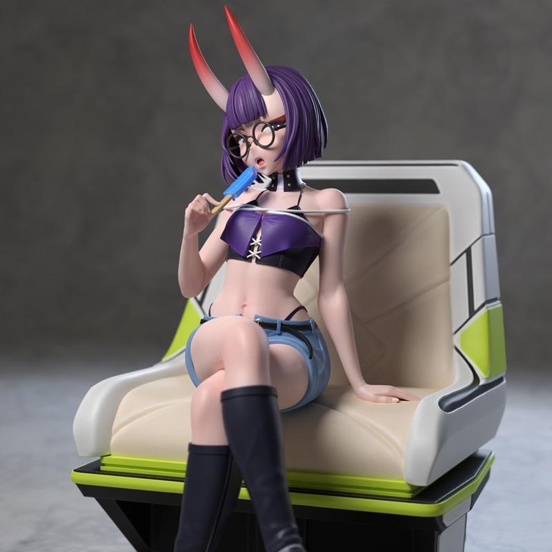 Azerama 3D打印模型：Shuten Douji角色立体模型|Azerama – Shuten Douji – 3D Print Model STL