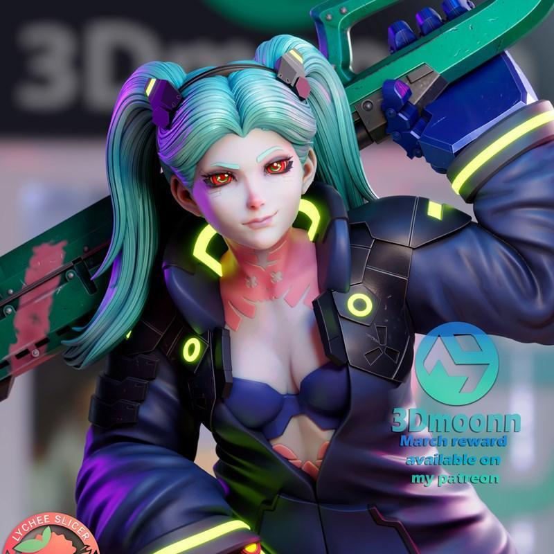3D打印模型：Moonn Rebecca 可打印角色模型|3Dmoonn Rebecca – 3D Print Model STL