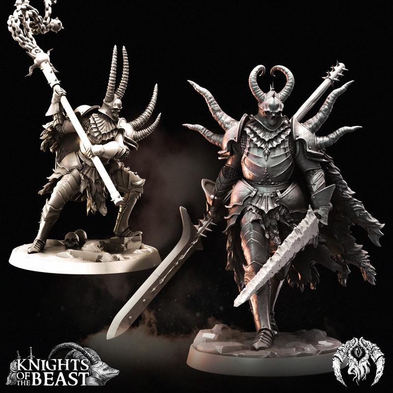 黑誓冠军——3D打印模型|Black Oath Champions – 3D Print Model