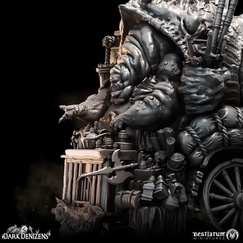 车商布鲁斯特——3D打印模型|Briszt the Caravaneer – 3D Print Model