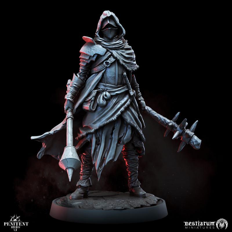 骑士盗贼——3D打印模型|Knight Brigand – 3D Print Model