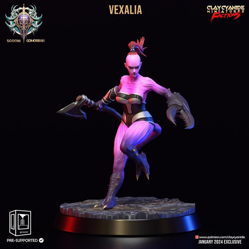 苏美尔古城迷你模型——所多玛与蛾摩拉 2024年 3D打印模型 STL|Clay Cyanide Miniatures – Sodom and Gomorrah January 2024 – 3D Print Model STL