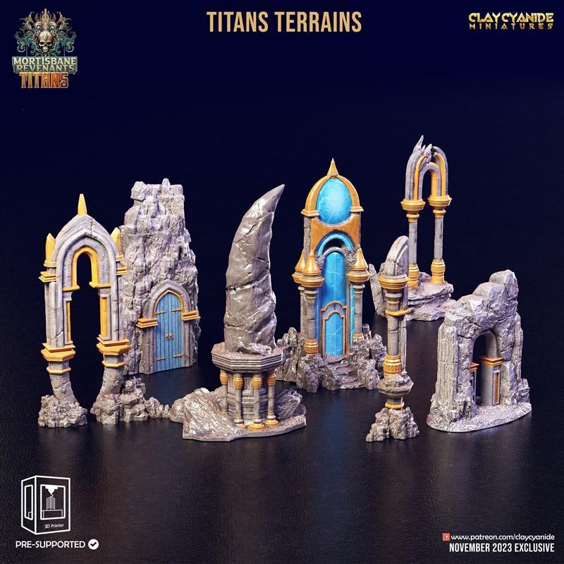 氰化物微型模型——莫尔蒂斯bane复仇者 第二章 2023年11月 3D打印模型|Clay Cyanide Miniatures – Mortisbane Revenants Act 2 November 2023 – 3D Print Model STL