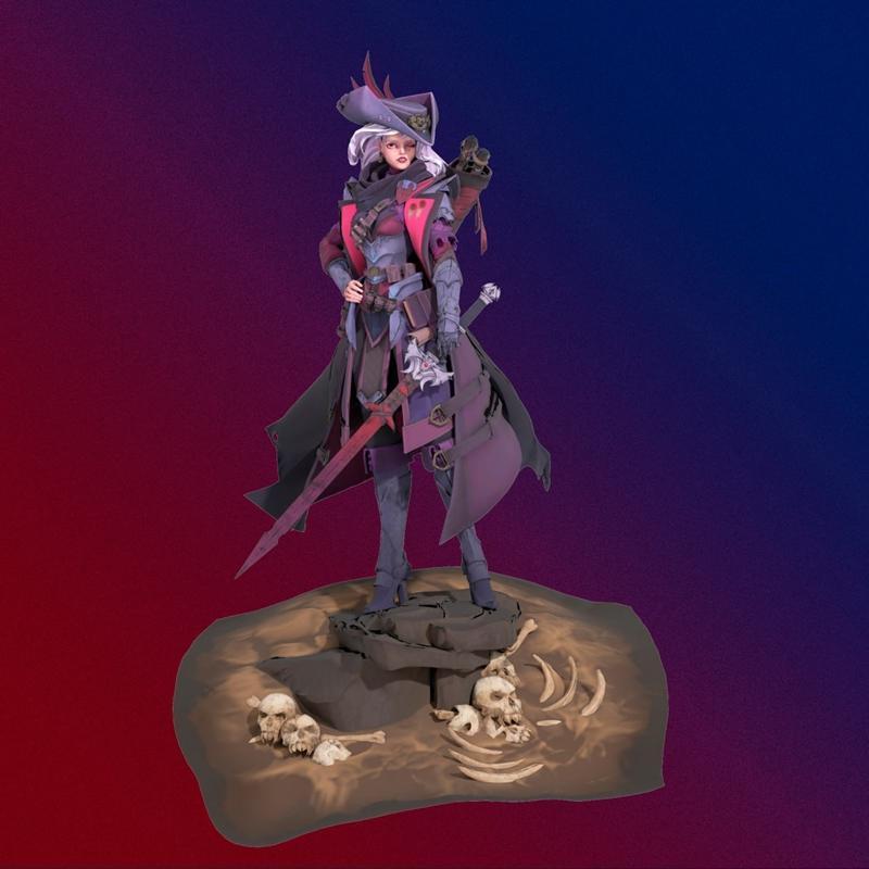 Hunter 105 - 3D打印动漫模型|Hunter 105 – 3D Print Model STL