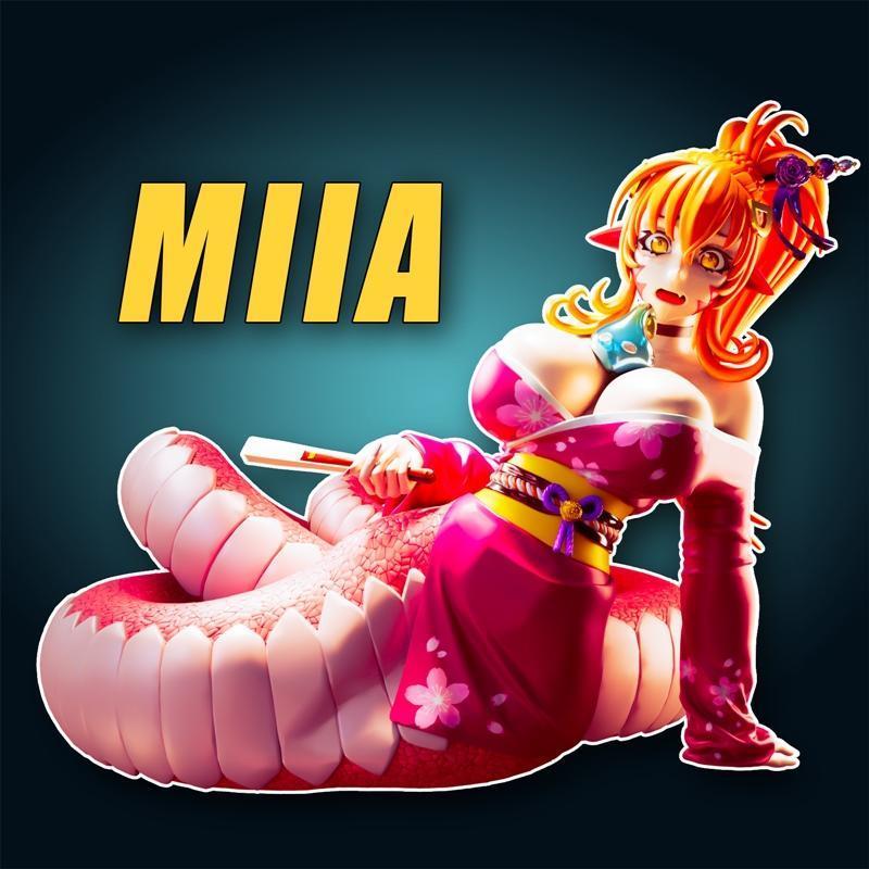 Rhu工作室 3D打印模型 Miia角色造型|Officer Rhu – Miia – 3D Print Model STL