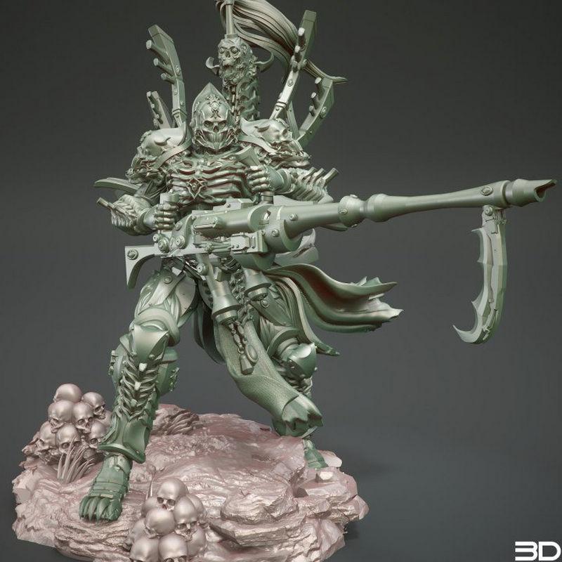 3D打印模型：战地专家角色造型|Heavy Weapons Specialist – 3D Print Model