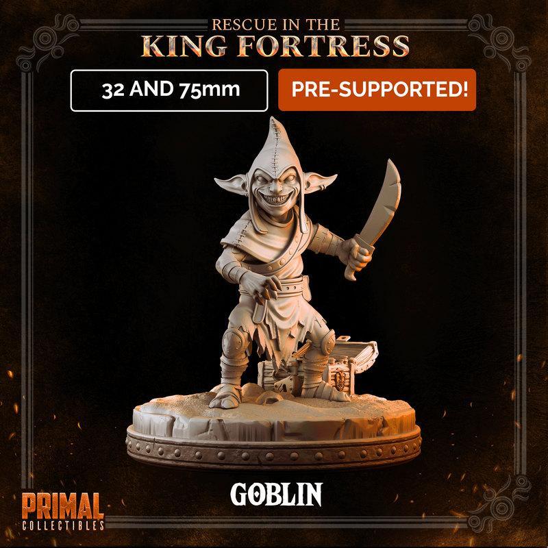 Goblin 01——3D打印模型|Goblin 01 – 3D Print Model
