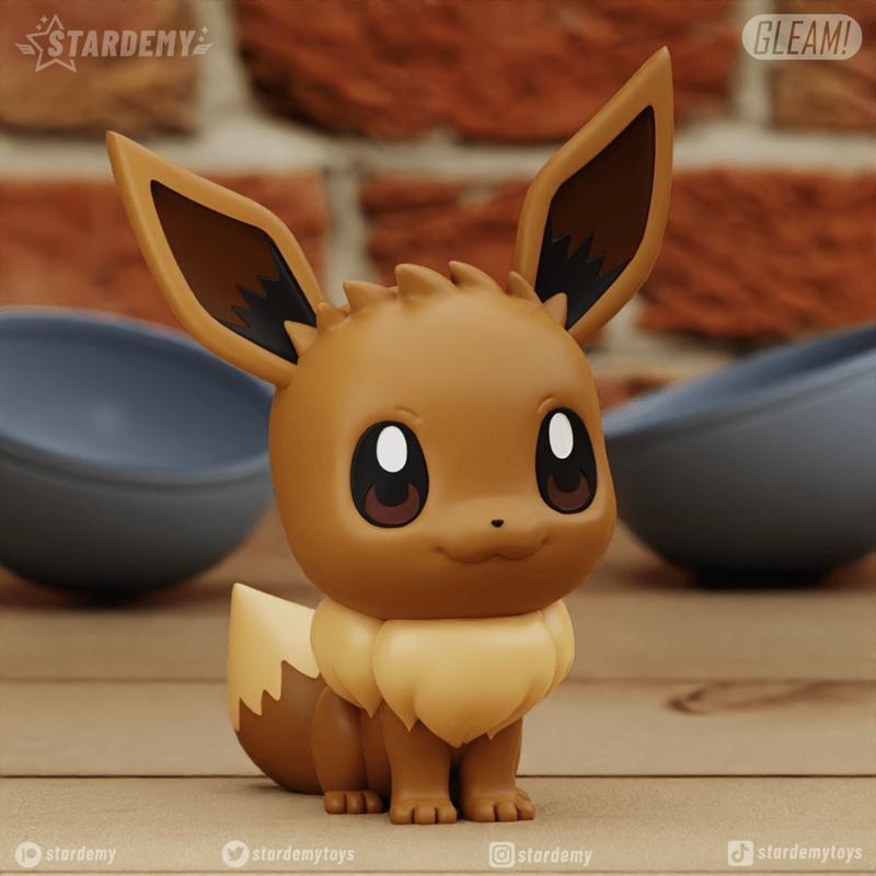 Sstardemy出品的Eevee 3D打印模型|Eevee by Sstardemy – 3D Print Model STL