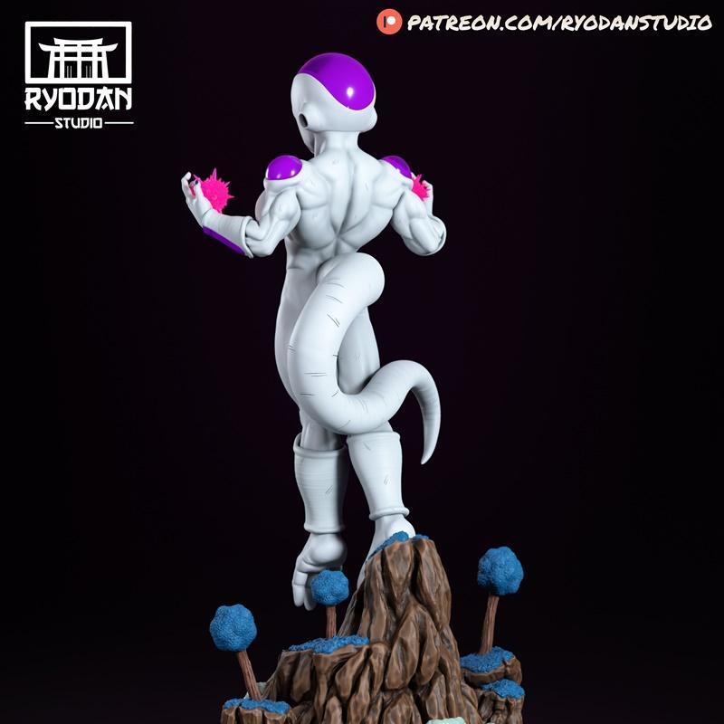Ryodan Studio 3D打印模型：Freeza角色立体模型|Ryodan Studio – Freeza – 3D Print Model STL
