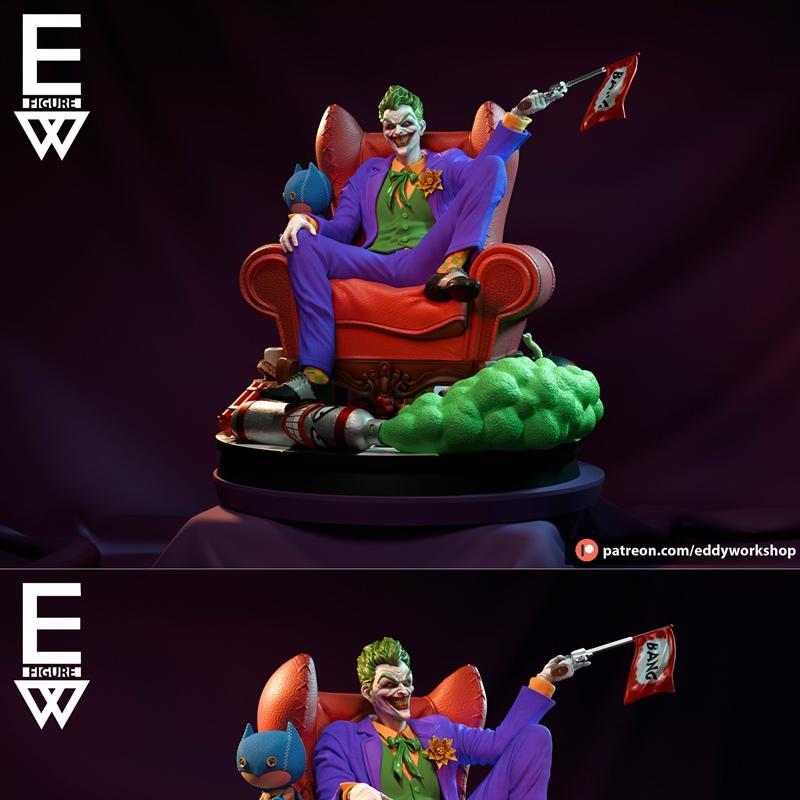 Eddy’s Workshop – Joker – 3D Print Model STL