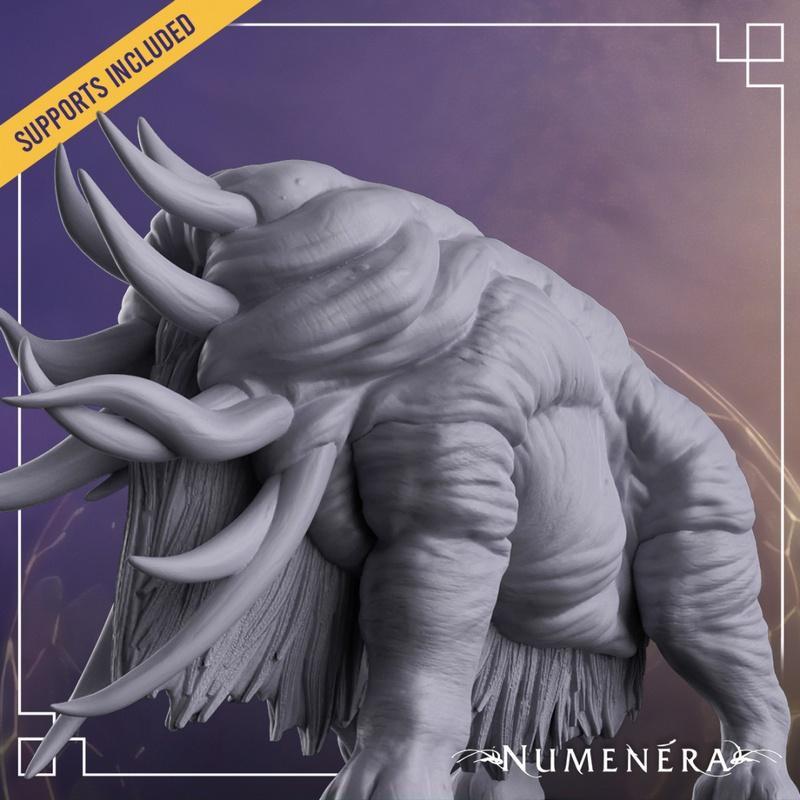 Numenera 地震者 3D打印模型|Numenera – Earthshaker – 3D Print Model